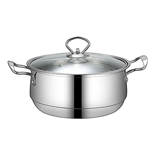 Stainless Steel Cookware Set 3 Piece Frying Pan Soup Pot
