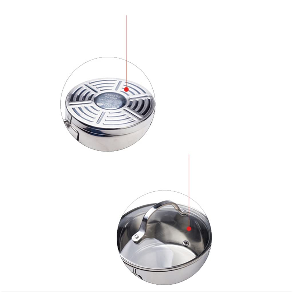 304 Stainless Steel Soup Pot Set 3 Piece