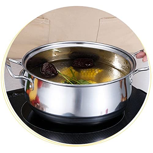 Stainless Steel Cookware Set 3 Piece Frying Pan Soup Pot