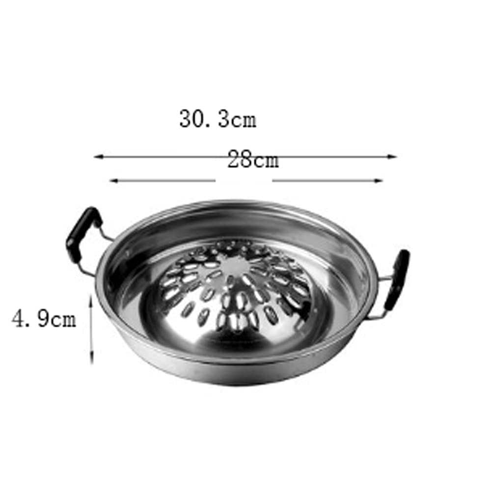 Aluminum BBQ Pot Stove Countertop Steamer Basket