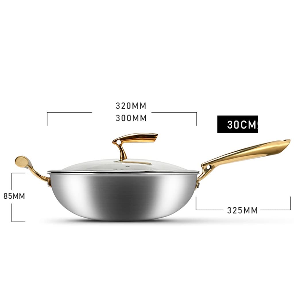 Stainless Steel Non Stick Cookware Set Wok Pan Pot Set