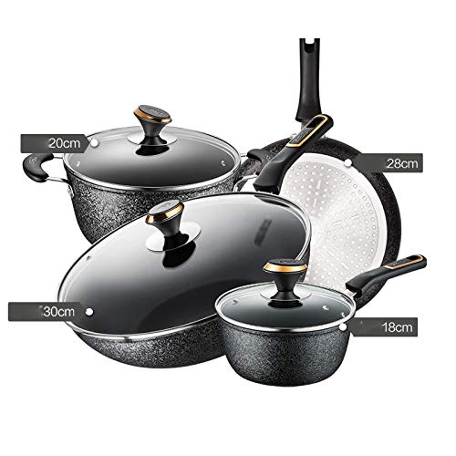Aluminum Alloy Non Stick Pot Set Multifunctional Cookware