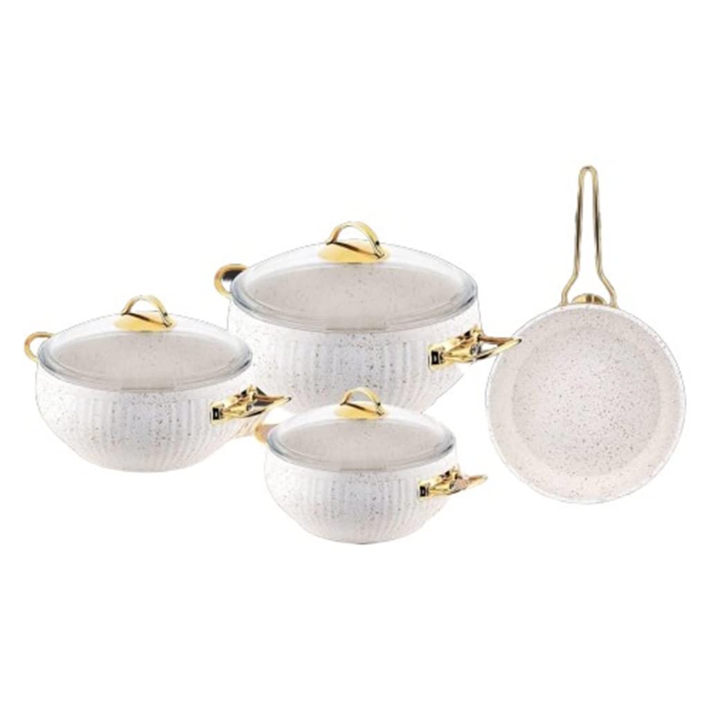 7 Piece Non Stick Cookware Set Pots and Pans