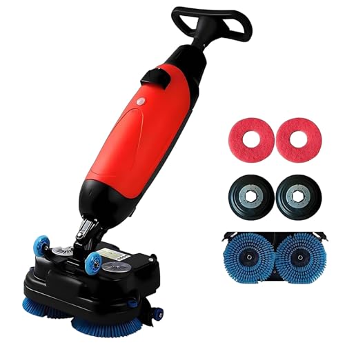 Electric Floor Cleaner Dual Brush Mop for Hard Surfaces