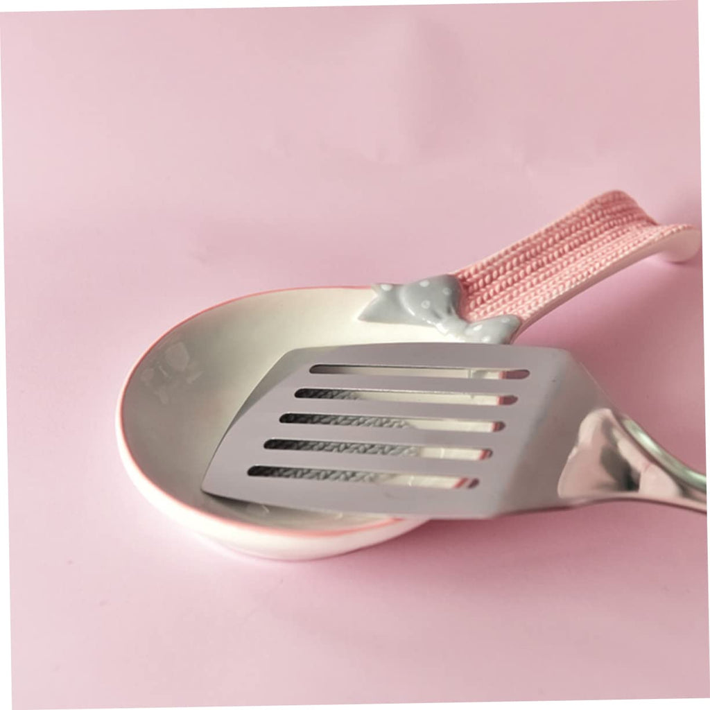 Ceramic Spoon Rest Kitchen Utensil Holder