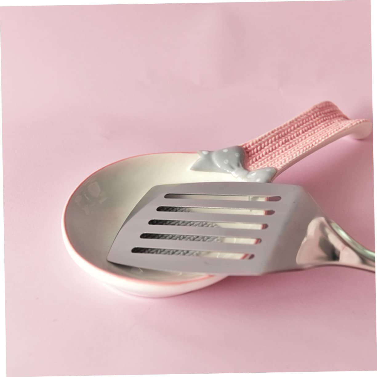 Ceramic Spoon Rest Kitchen Utensil Holder