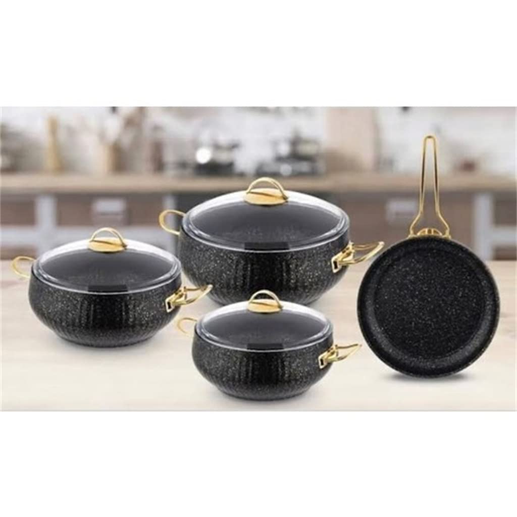 7 Piece Non Stick Cookware Set Pots and Pans