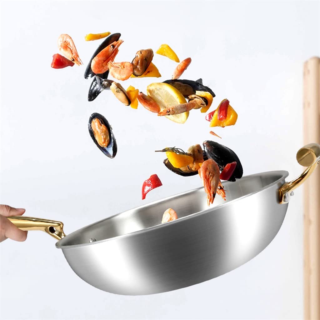 Stainless Steel Non Stick Cookware Set Wok Pan Pot Set
