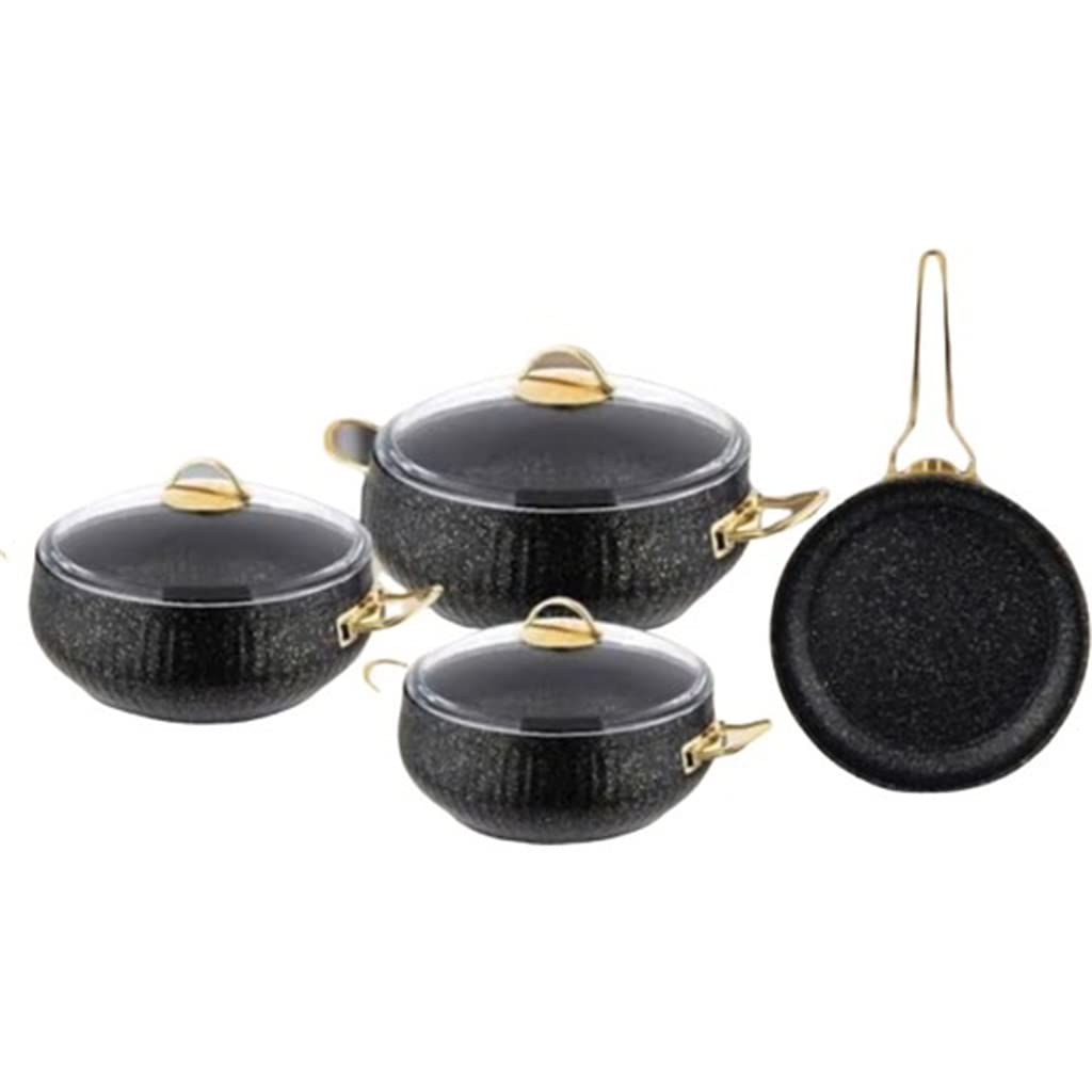 7 Piece Non Stick Cookware Set Pots and Pans