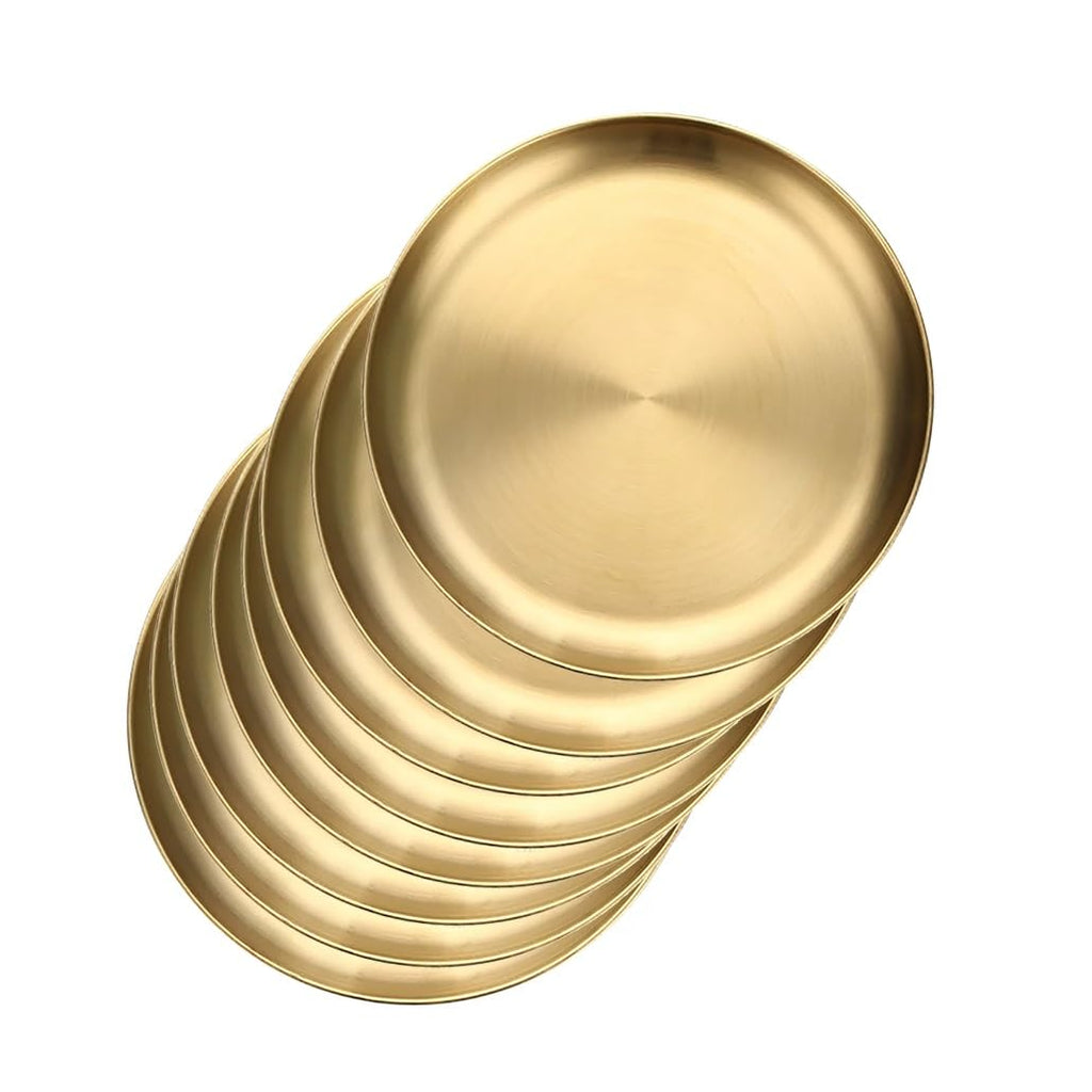 Stainless Steel Round Baking Trays 10 Piece 26cm