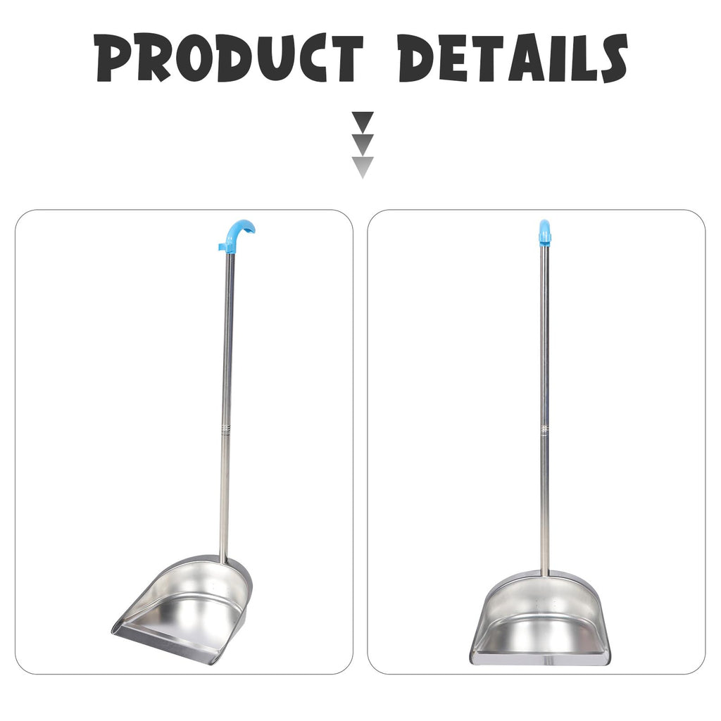 Stainless Steel Dustpan with Removable Container