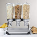 Turn and Serve Dispenser 3 Cylinder Black