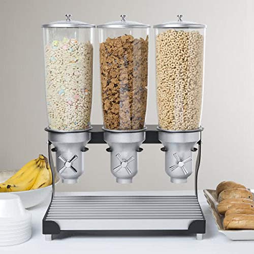 Turn and Serve Dispenser 3 Cylinder Black