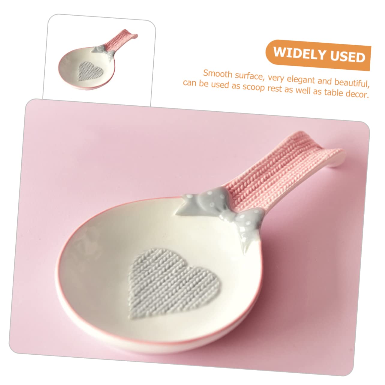 Ceramic Spoon Rest Kitchen Utensil Holder