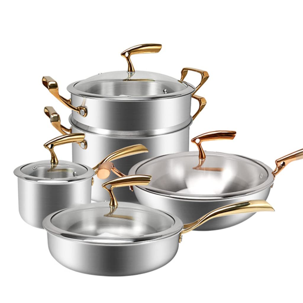 Non Stick Cookware Set Soup Pot Frying Pan Saucepan Wok