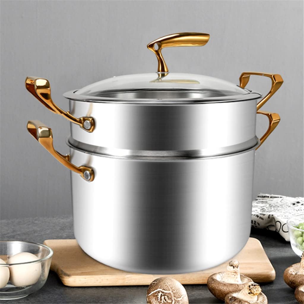 Non Stick Cookware Set Soup Pot Frying Pan Steamer