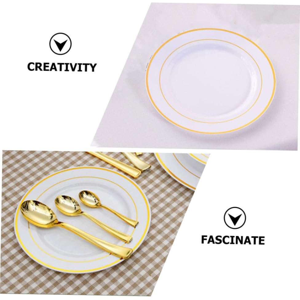 Disposable Paper Dinner Plates Set 20 Piece
