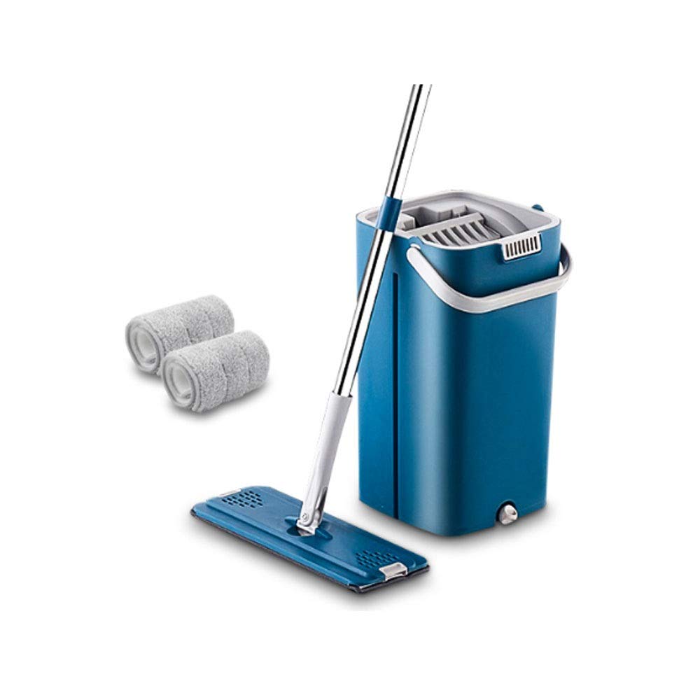 Hands Free Microfiber Mop Set with Bucket