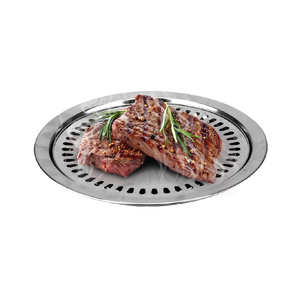 Non Stick BBQ Grill Pot Indoor Outdoor Cookware