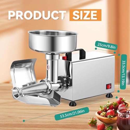Stainless Steel Tomato Strainer Machine