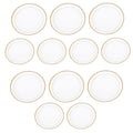 Disposable Paper Dinner Plates Set 20 Piece