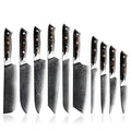 67 Layer Damascus Steel Kitchen Knife Set 10 Piece