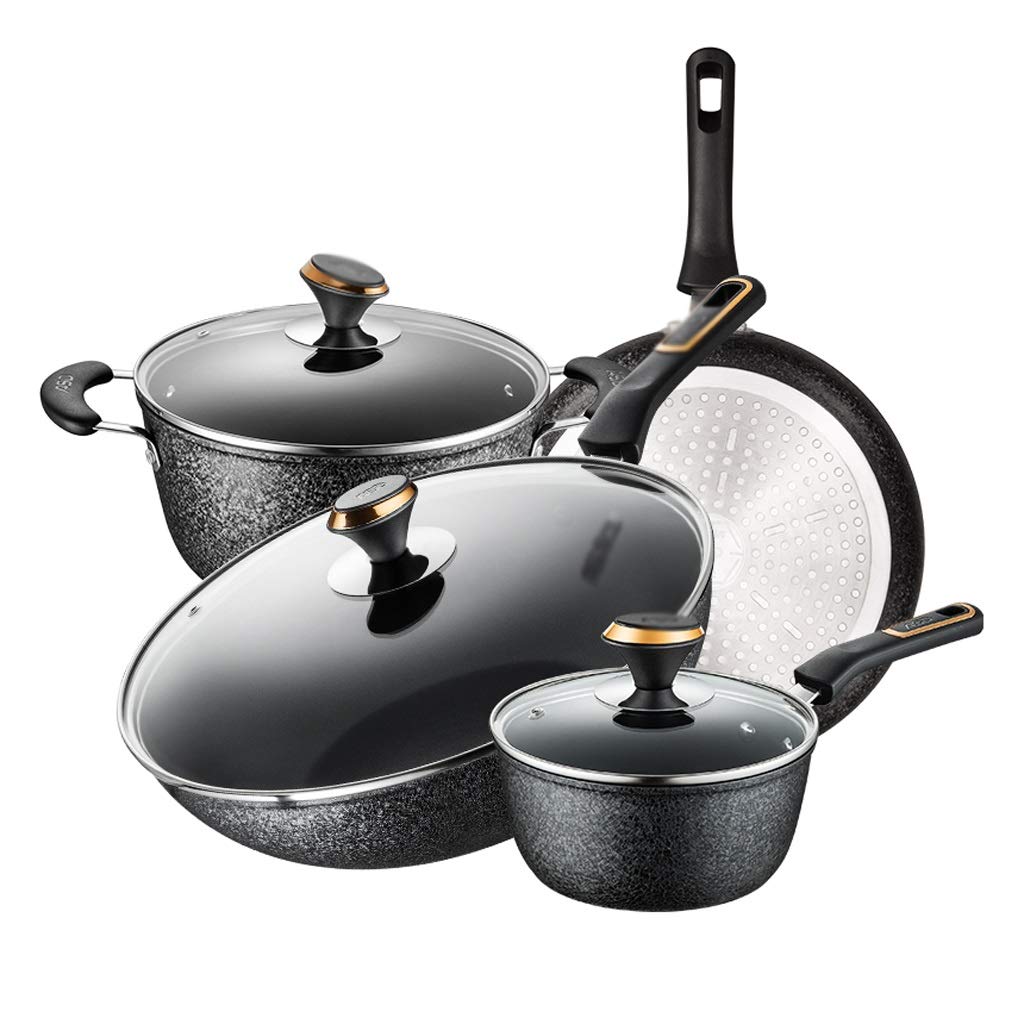 Aluminum Alloy Non Stick Pot Set Multifunctional Cookware