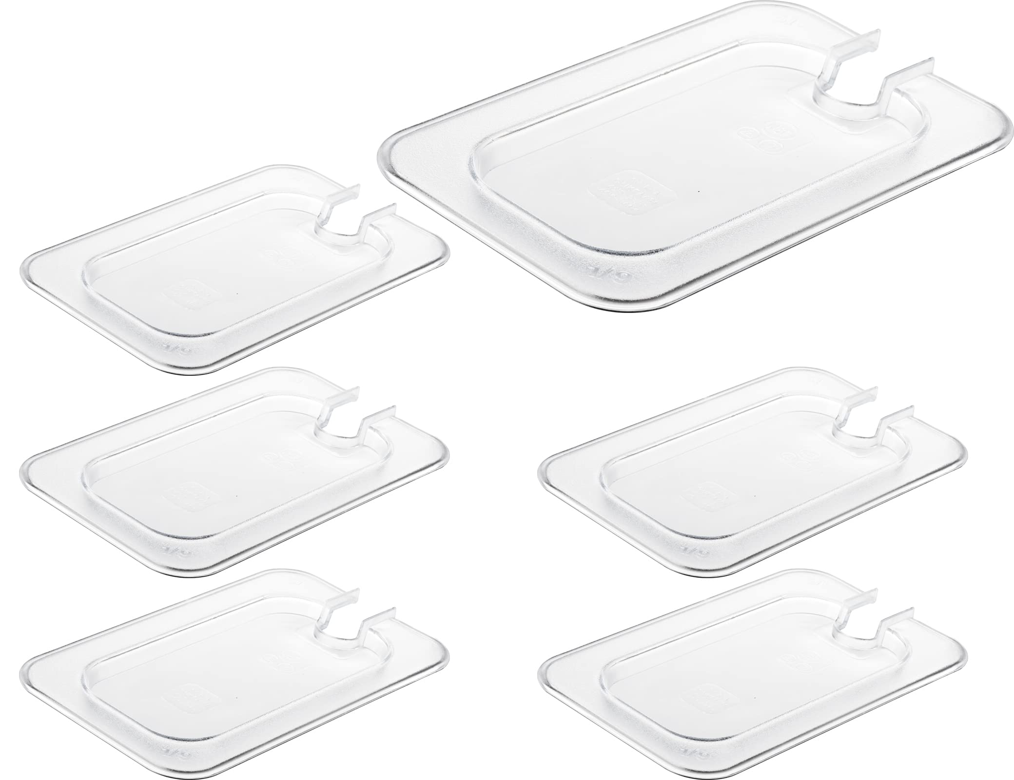 PC 6 Pack Commercial Food Pan