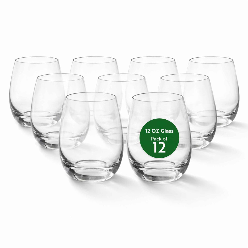 Clear Polycarbonate Rocks Cocktail Glasses Set