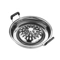 Aluminum BBQ Pot Stove Countertop Steamer Basket