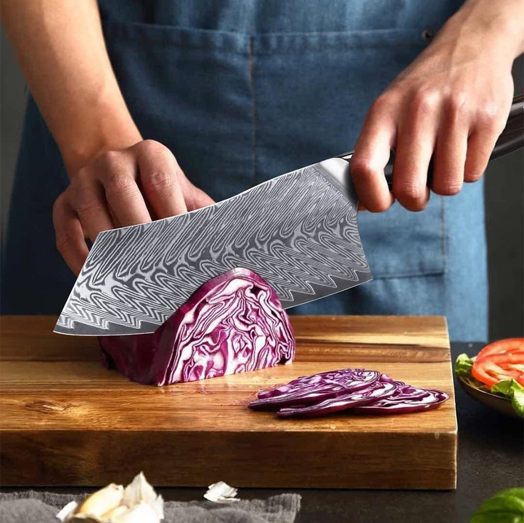 67 Layer Damascus Kitchen Knife Set 8 Piece