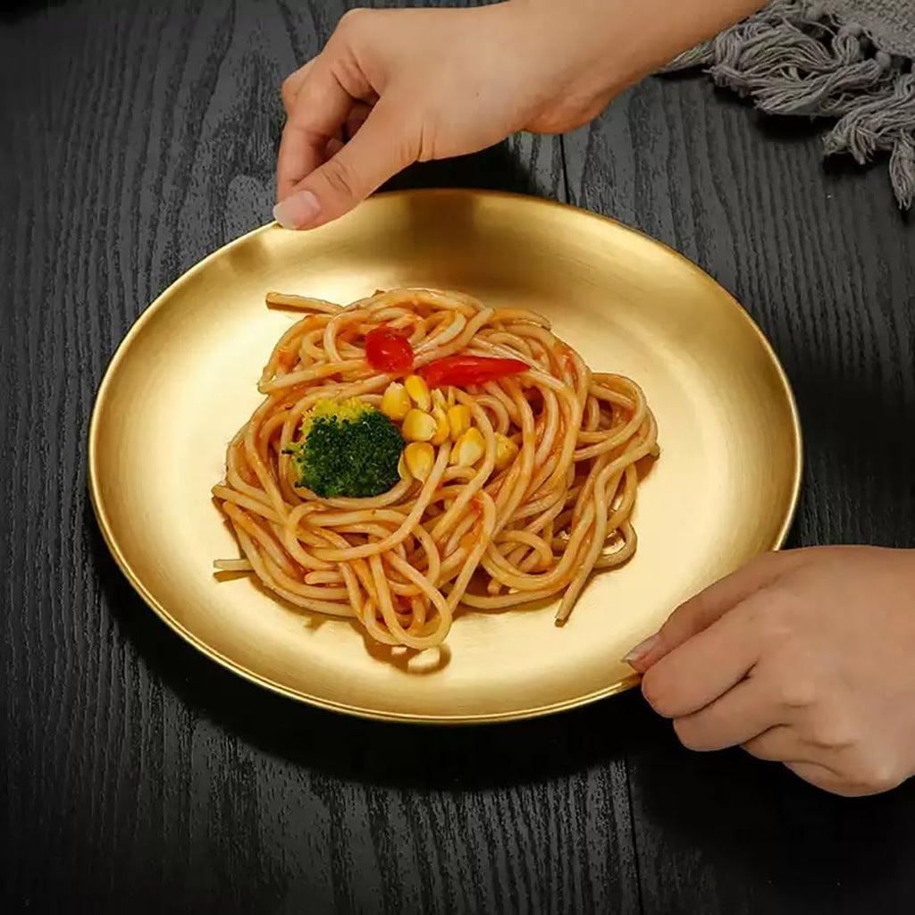 Stainless Steel Round Baking Trays 10 Piece 26cm