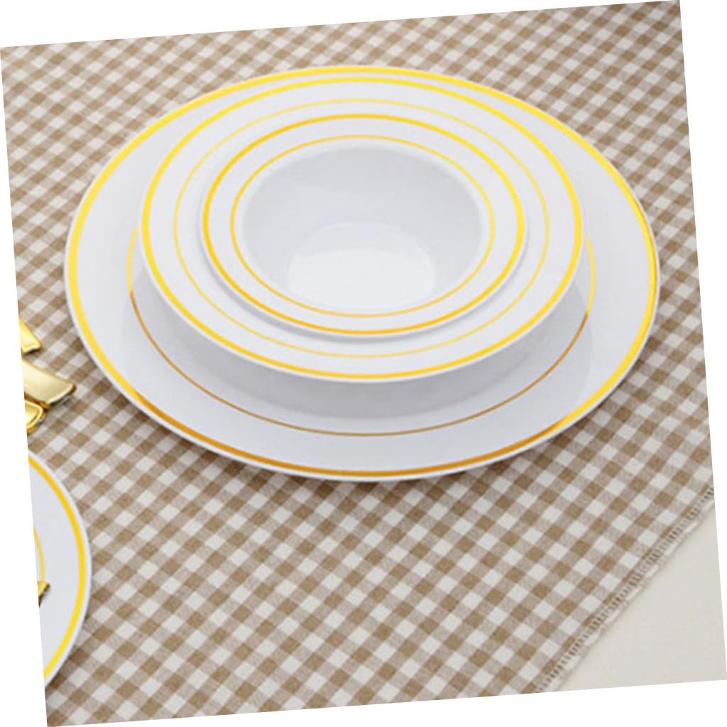 Disposable Paper Dinner Plates Set 20 Piece