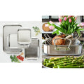 Stainless Steel Baking Sheet and Roaster Set 5 Piece