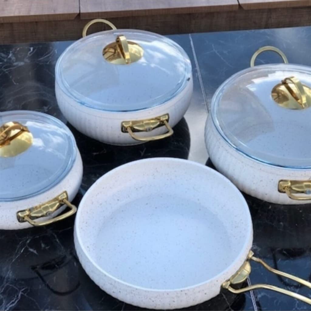 7 Piece Non Stick Cookware Set Pots and Pans