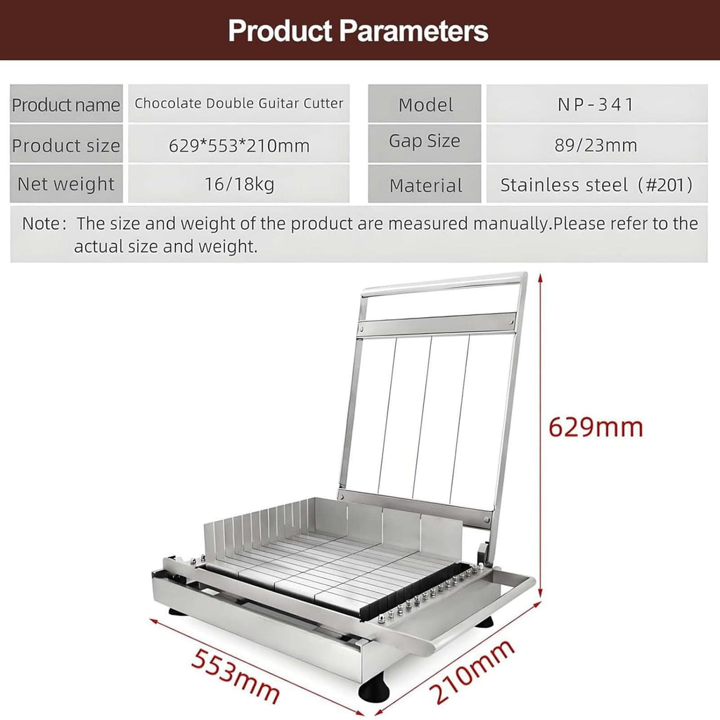 Adjustable Stainless Steel Chocolate Cutter Tool