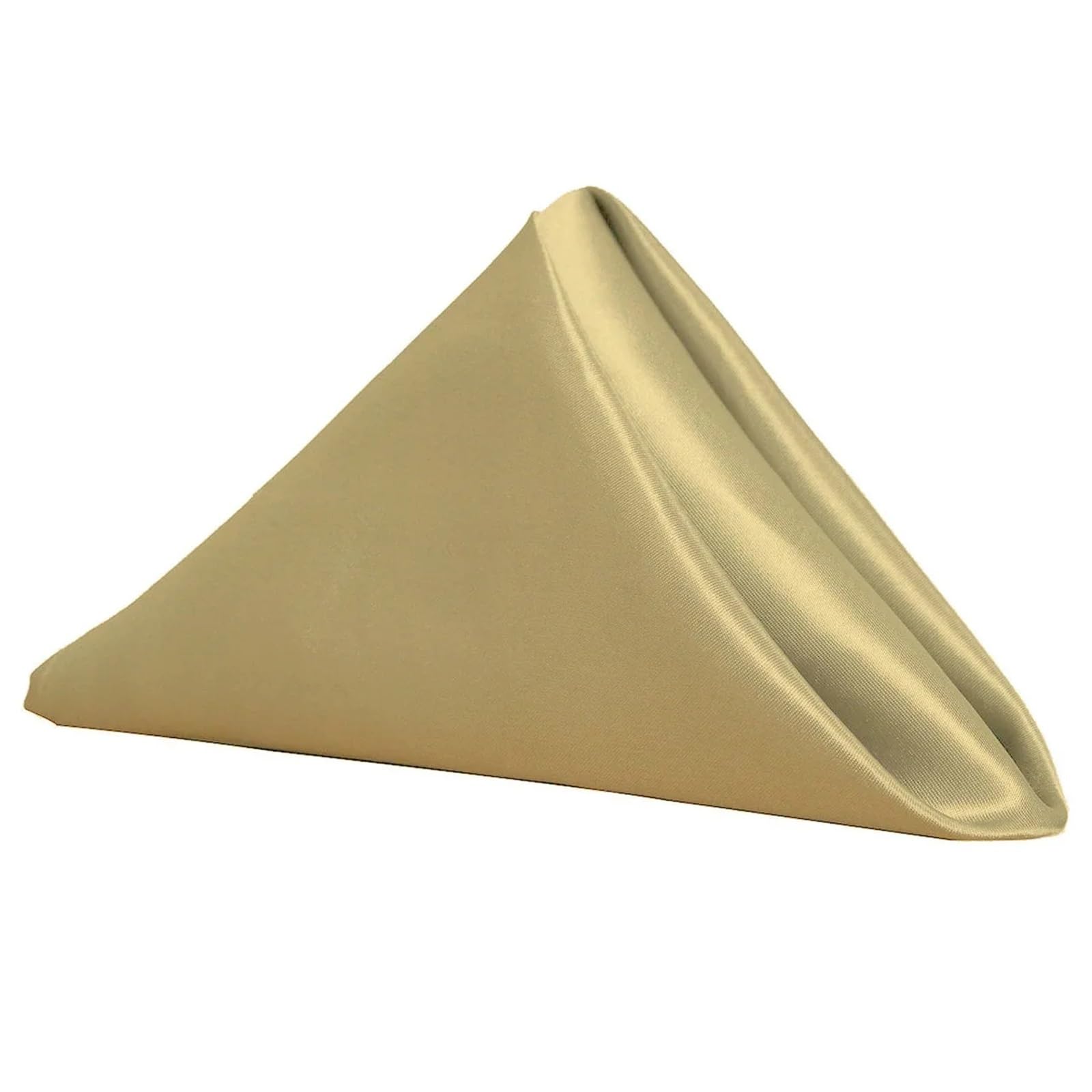 Satin Fabric Cloth Napkins 10 Piece Dining Decor