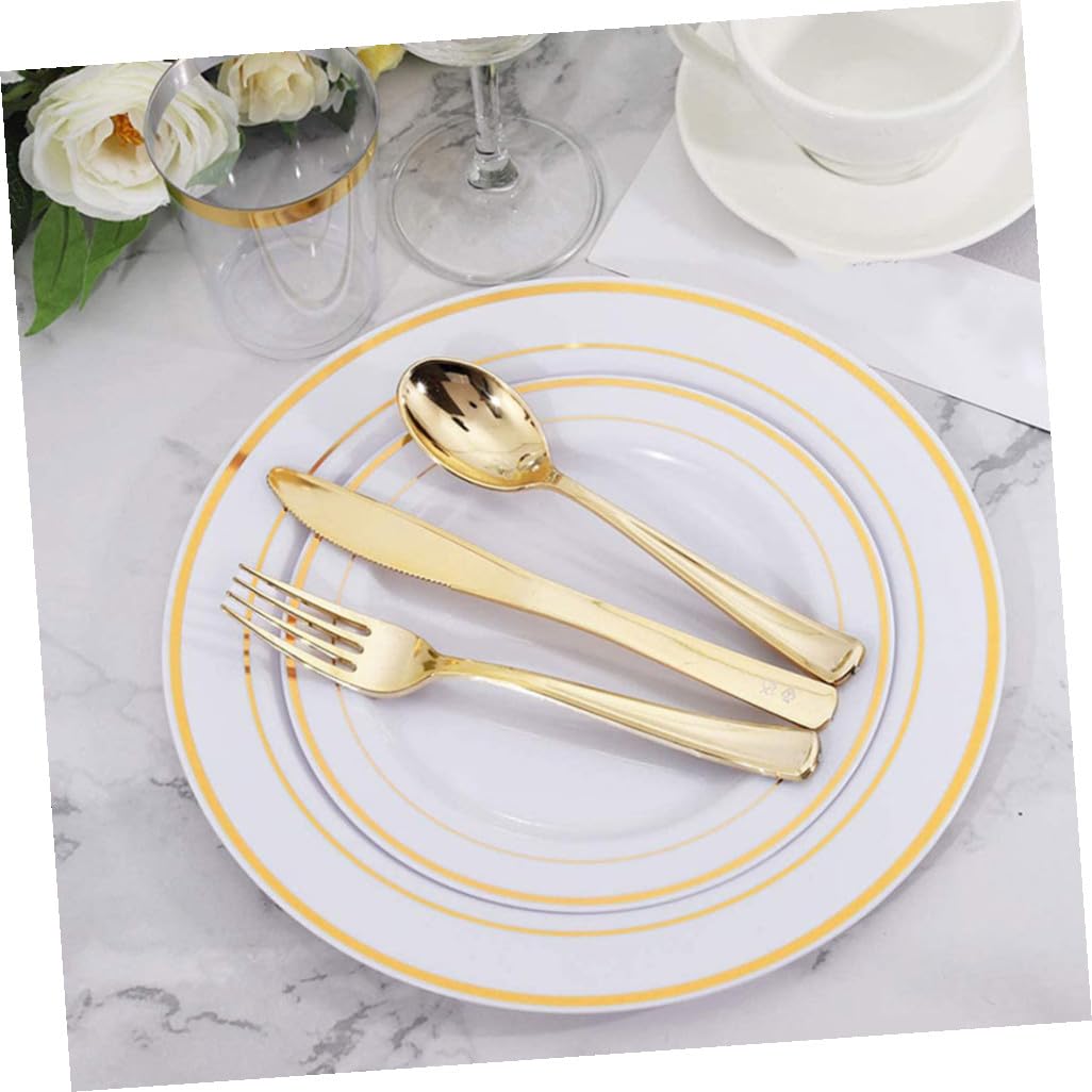 Disposable Paper Dinner Plates Set 20 Piece