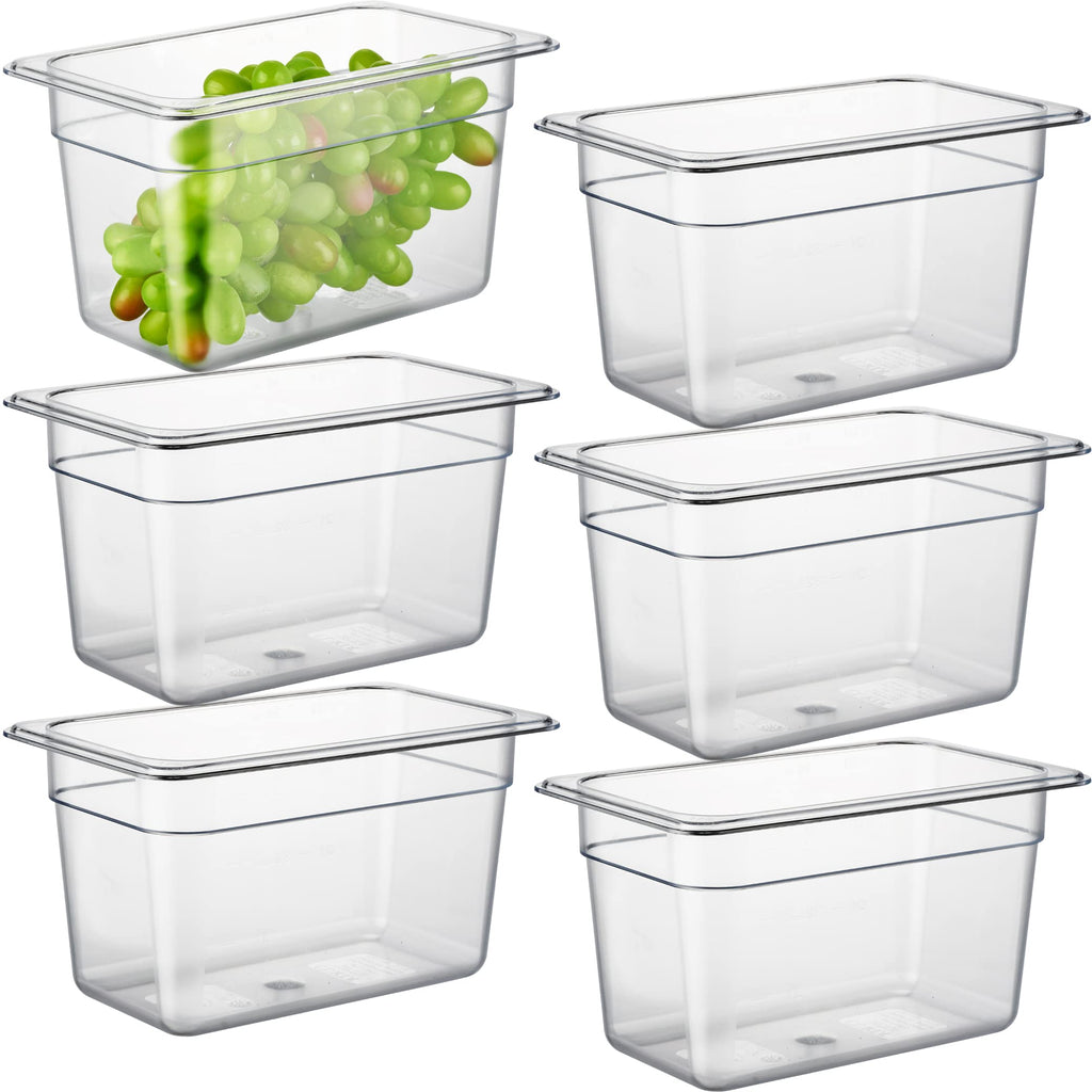 PC 6 Pack Commercial Food Pan