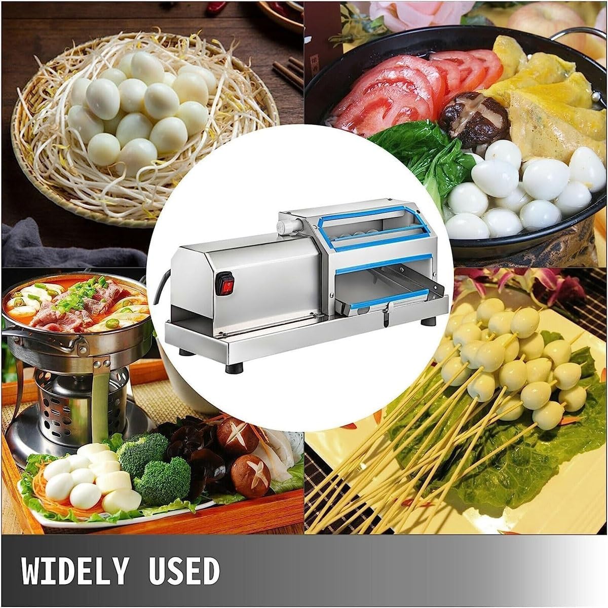 Electric Quail Egg Peeler Machine Semi Automatic