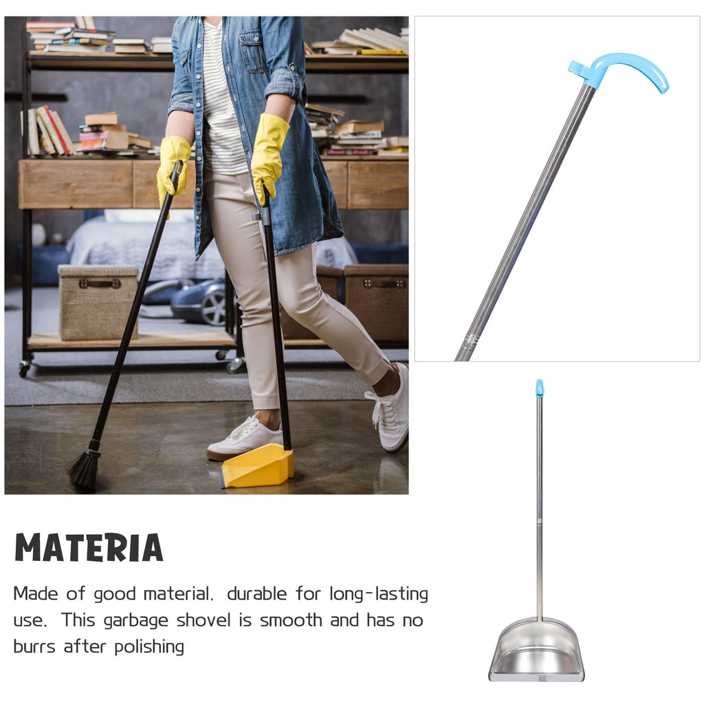 Stainless Steel Dustpan with Removable Container