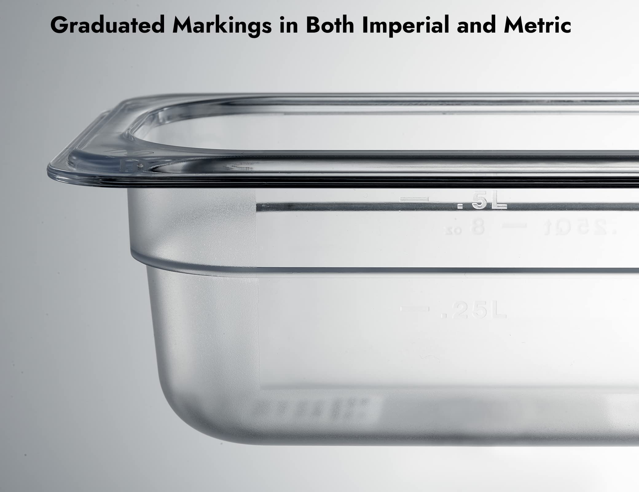 PC 6 Pack Commercial Food Pan