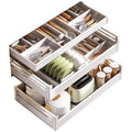 3 Tier Pull Out Under Sink Cabinet Organizer White