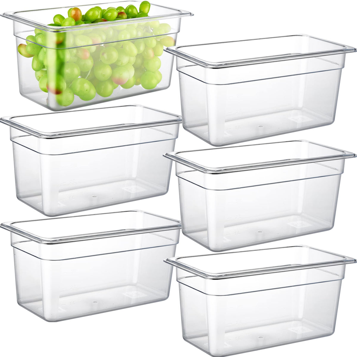 PC 6 Pack Commercial Food Pan