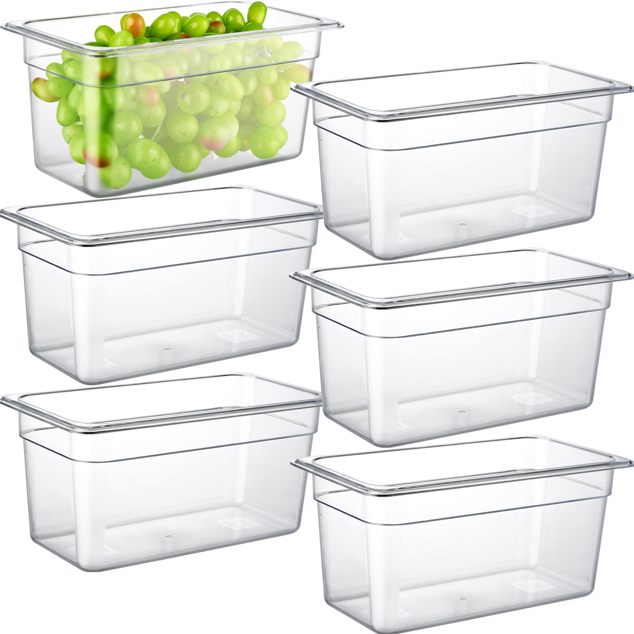 PC 6 Pack Commercial Food Pan