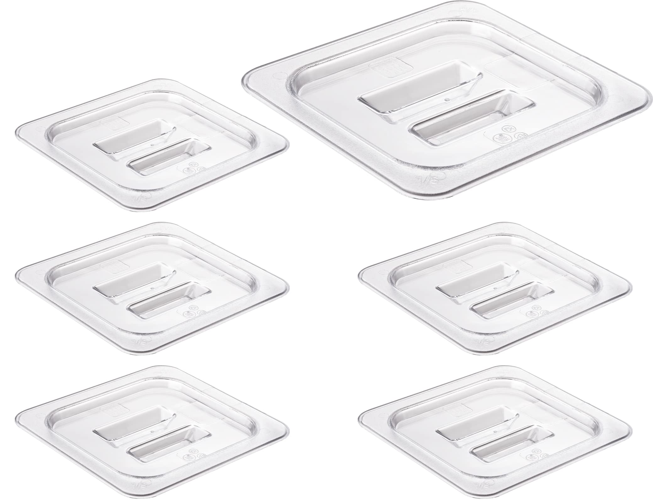 PC 6 Pack Commercial Food Pan