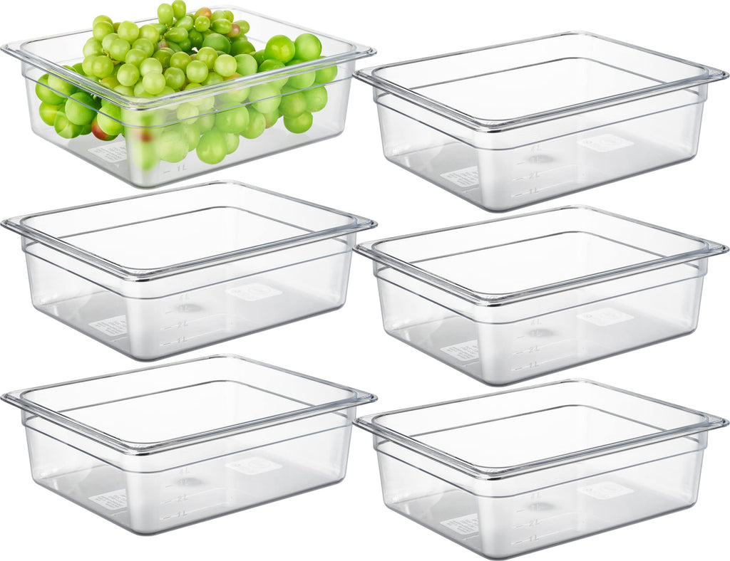 PC 6 Pack Commercial Food Pan