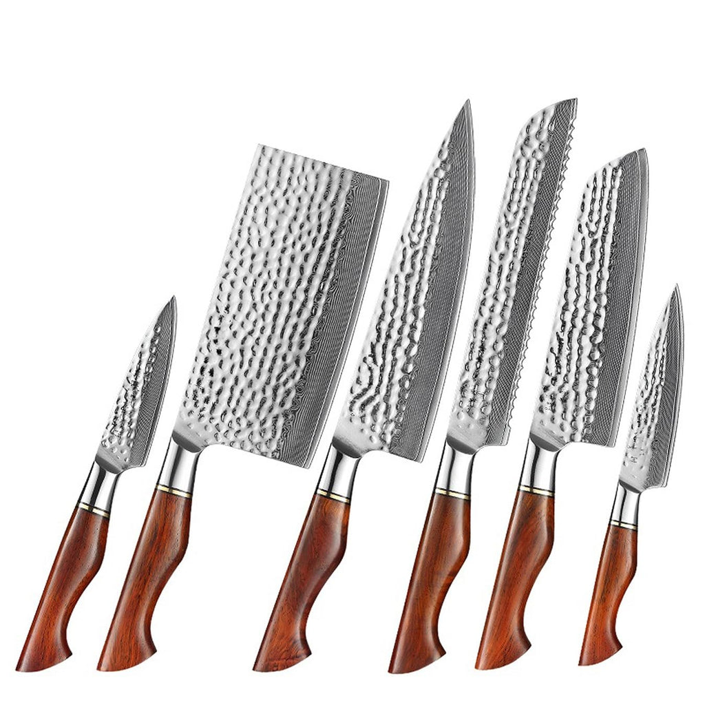 Damascus Steel Kitchen Knife Set 4/6 Piece