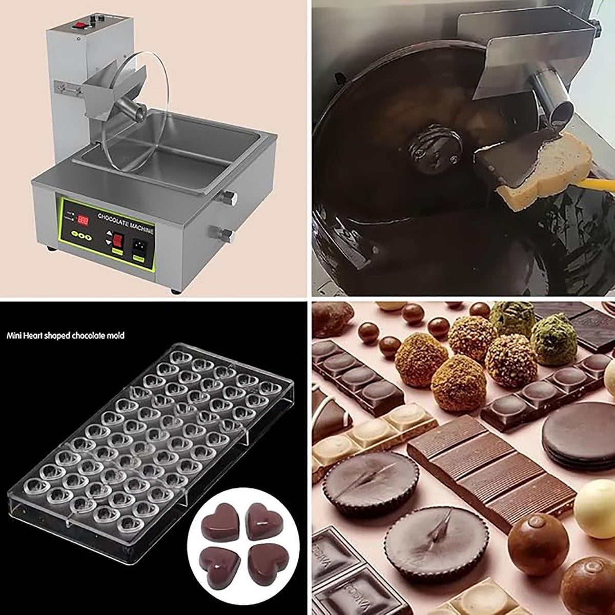 Electric Chocolate Tempering Machine Kitchen Baking Tool