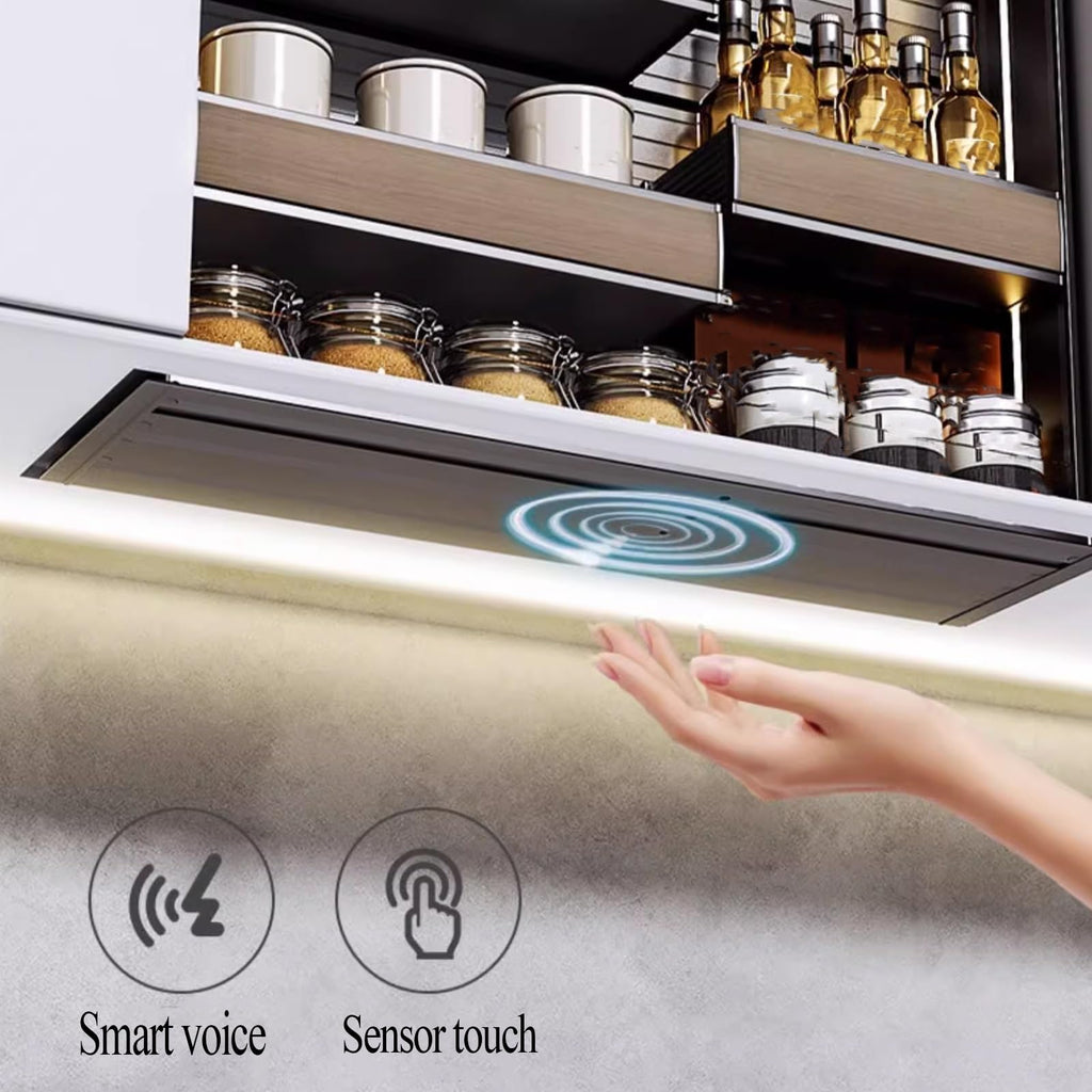 Pull Down Cabinet Organizer for Upper Cabinets 24 Inch